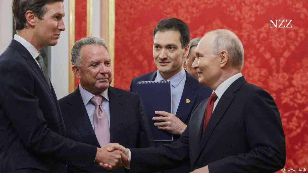 Neuer Vermittlungsversuch der USA: Witkoff und Kushner reisen nach Moskau und erstmals auch nach Kiew