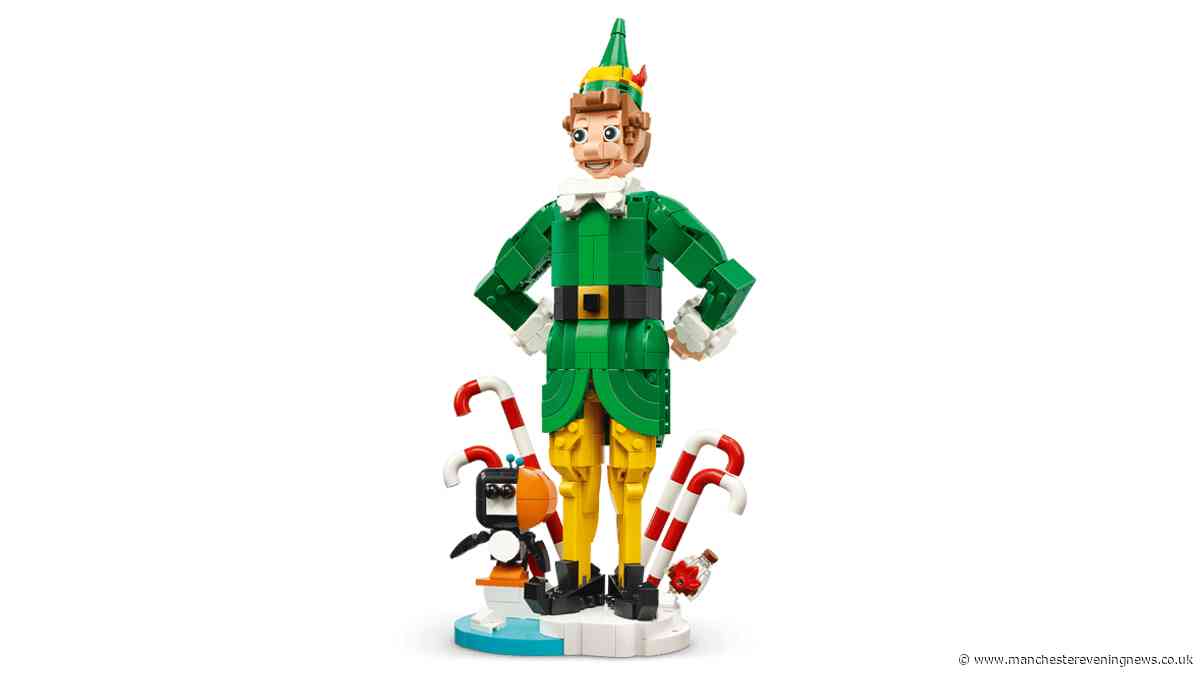 Lego launches Buddy the Elf set to spread Christmas cheer - get it for £23 instead of £39