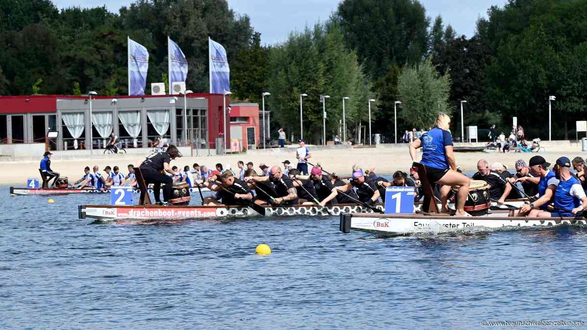 Wolfsburger Drachenboot-Cup 2026: Mehr als 1000 Sportler durchpflügten den Allersee