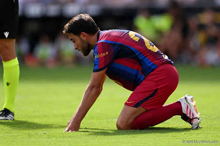 Barcelona defender may return to action vs Levante after big injury against Valencia
