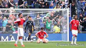 Everton 2-2 Man United: Ainsley Maitland-Niles smashes late screamer to deny United win - as it happened