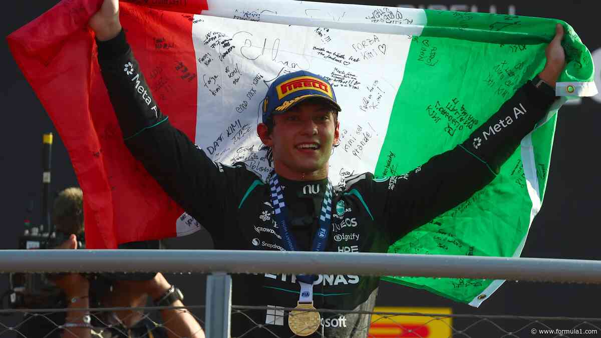 Antonelli's Italian GP victory a 'dream coming true'