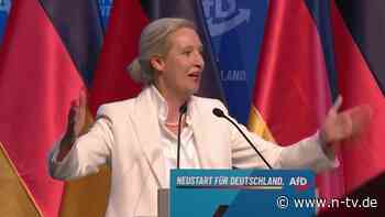 "Wir reden mit jedem": Weidel sieht in Sachsen-Anhalt Regierungsauftrag für AfD