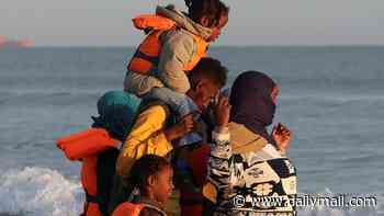Some 140 migrants scramble onto a single dinghy as they attempt to cross the Channel just days after Burnham and Macron vow to tackle small boats crisis
