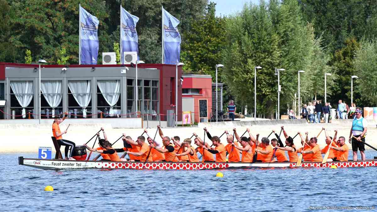 Drachenboot-Cup in Wolfsburg: Die 82 schönsten Fotos vom Allersee-Wochenende