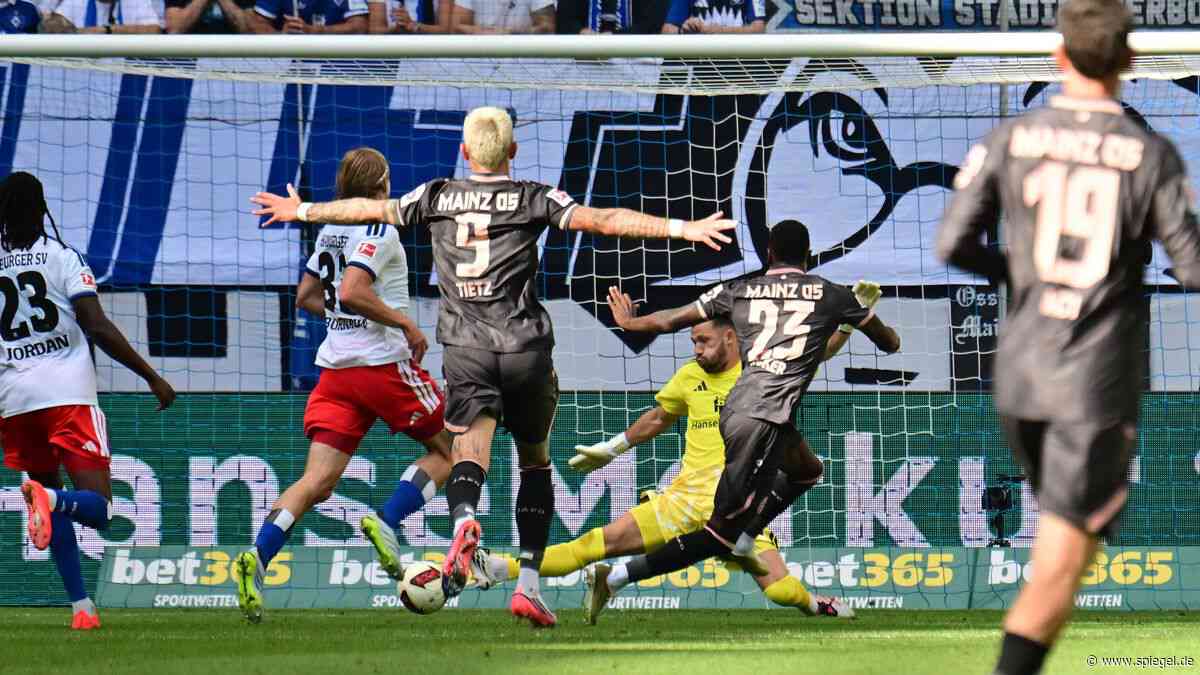 Bundesliga: Hamburger SV erlebt Heim-Debakel gegen 1. FSV Mainz 05