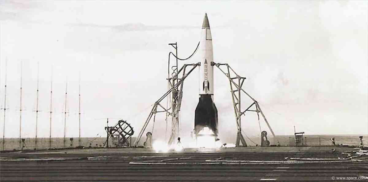 On this day in space! Sept. 6, 1947: The US Navy launches 1st V-2 rocket at sea in ballistic missile test