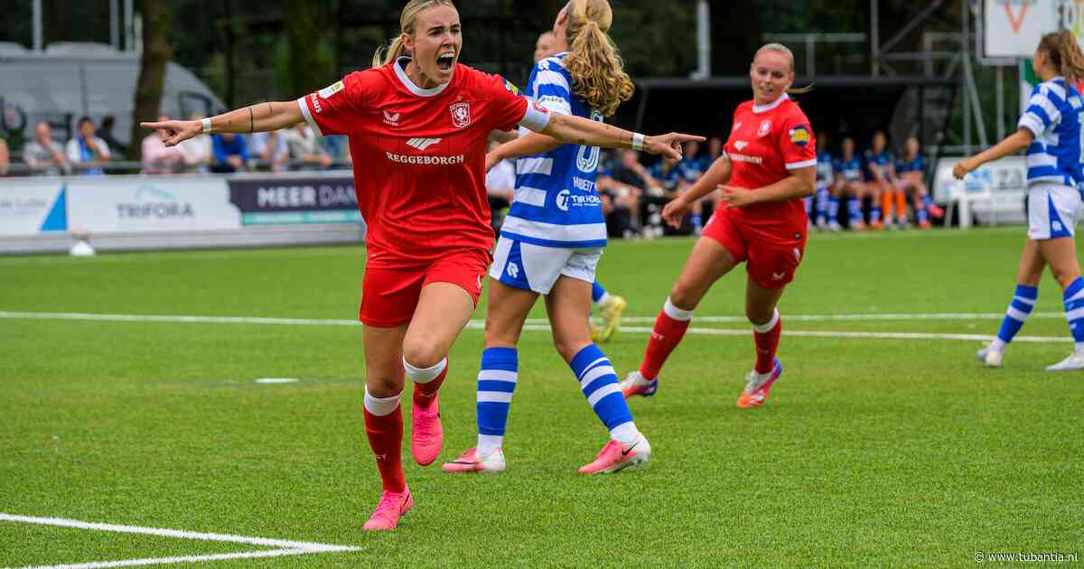 FC Twente Vrouwen heeft geen kind aan Heerenveen en wint dankzij hattrick van Roord met ruime cijfers
