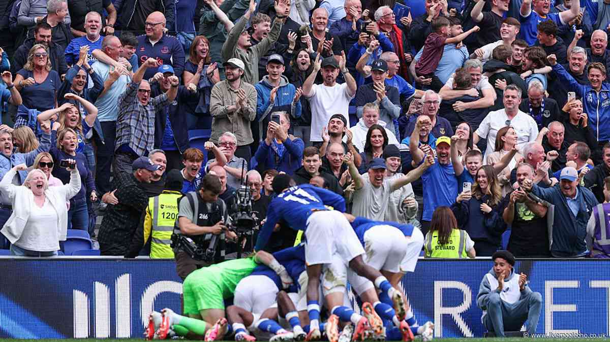 What Everton supporters did after Manchester United drama sums them up following act of Blue defiance