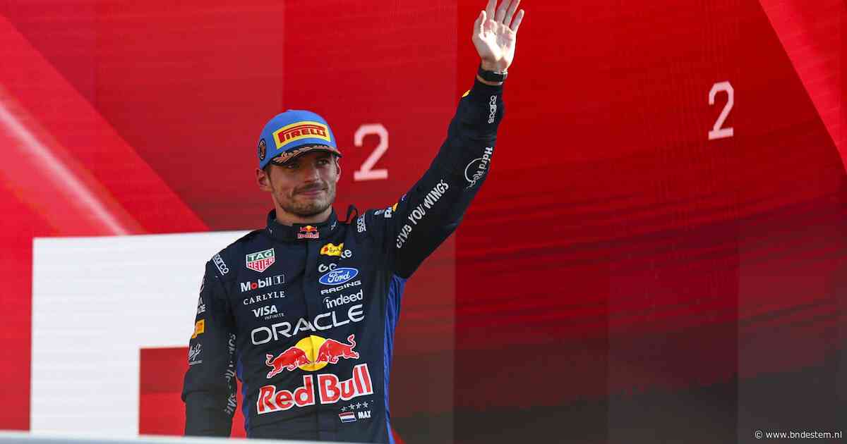 Max Verstappen niet minder kritisch na podium op Monza: ‘Zeker als mensen je voorbij gaan alsof je een schildpad bent’