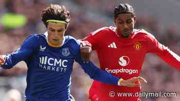 The 6/10 man who looks like he's still finding his way, the recurrent menace - and the star who never got to grips with his opponent all game: Everton 2-2 Man United PLAYER RATINGS