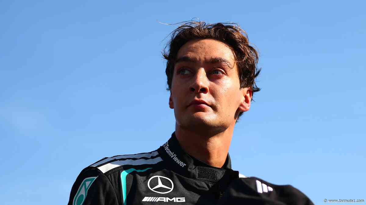 Russell reacts after losing out to Antonelli in Italian GP