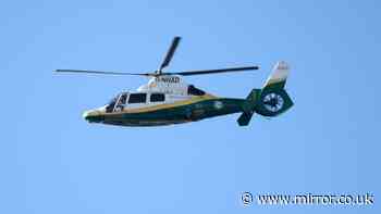 Young child rushed to hospital after being hit by car