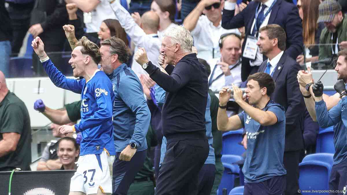 David Moyes singles out two Everton stars for key roles in dramatic Manchester United draw