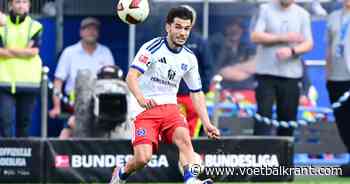 Zakaria El Ouahdi beleeft debuut in mineur bij HSV Hamburg