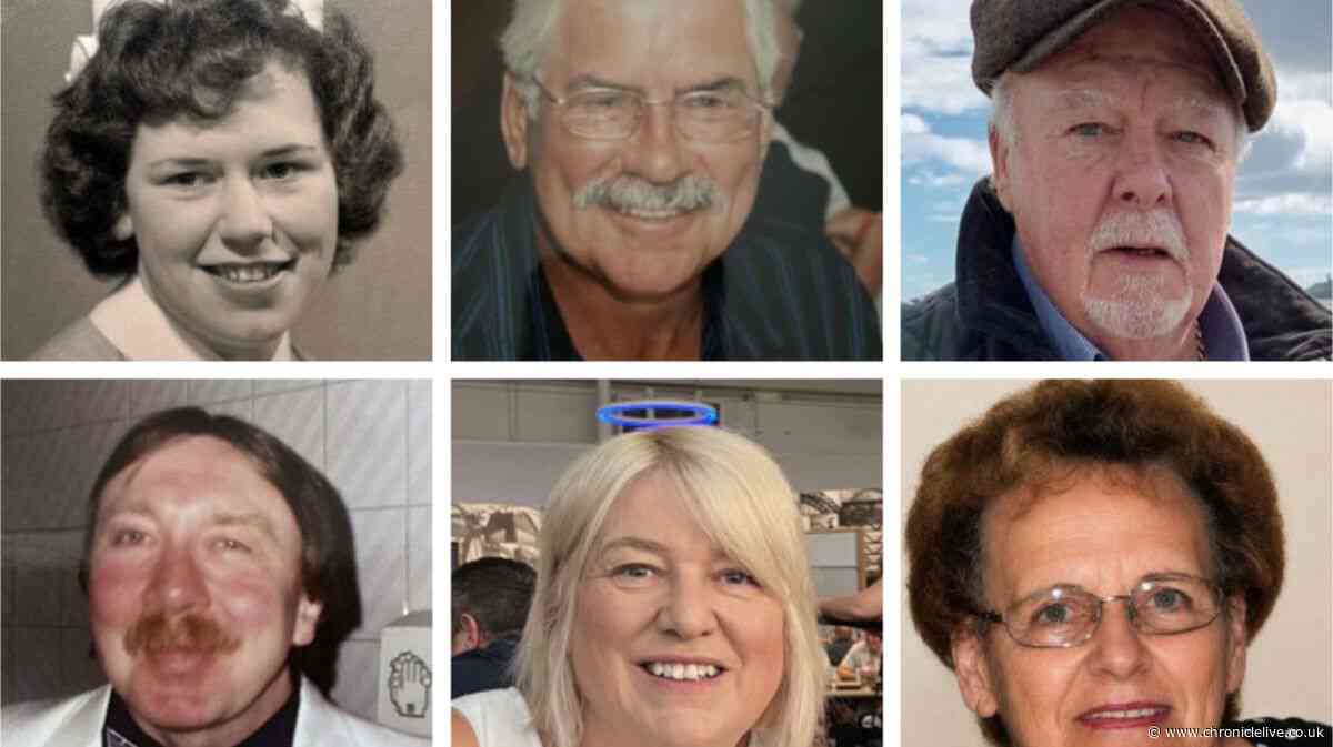 Funeral notices in the Chronicle this week including tributes to a Whitley Bay postman