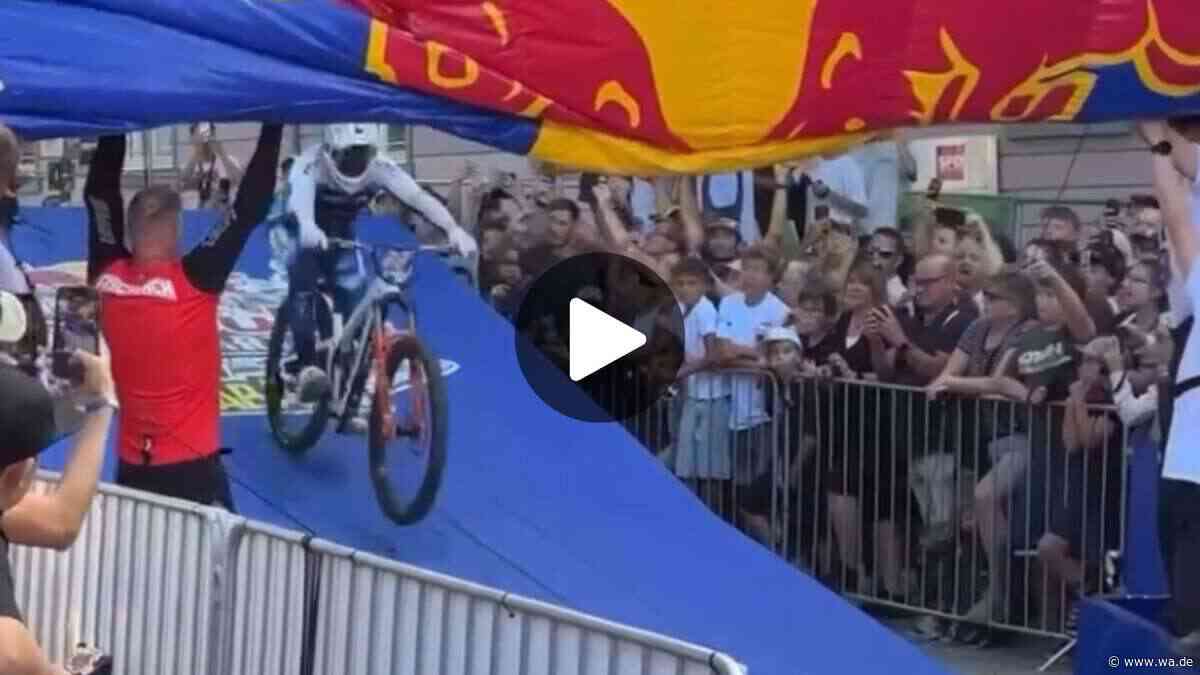 Fischbach avanciert beim Red Bull Cerro Abajo in Stuttgart zum Retter