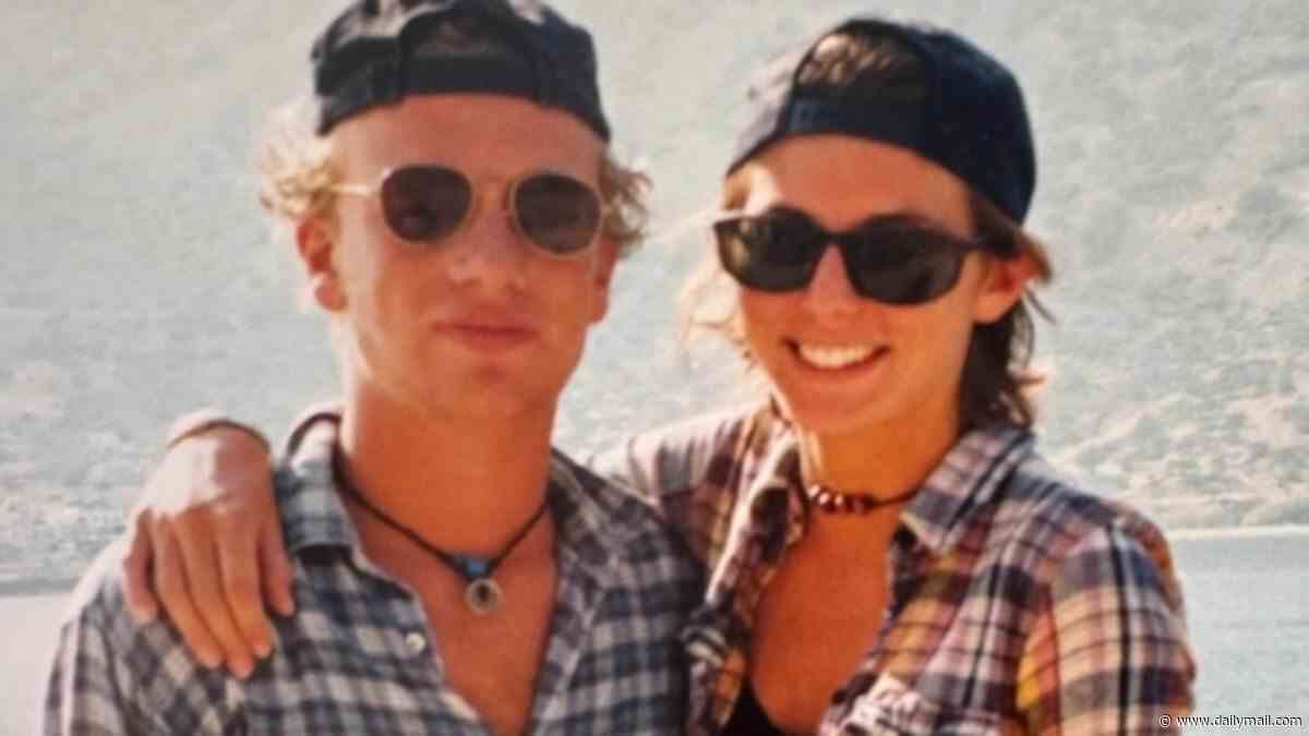 Jamie Oliver looks unrecognisable as he shares throwback snap of him and wife Jools on their first holiday together in Crete