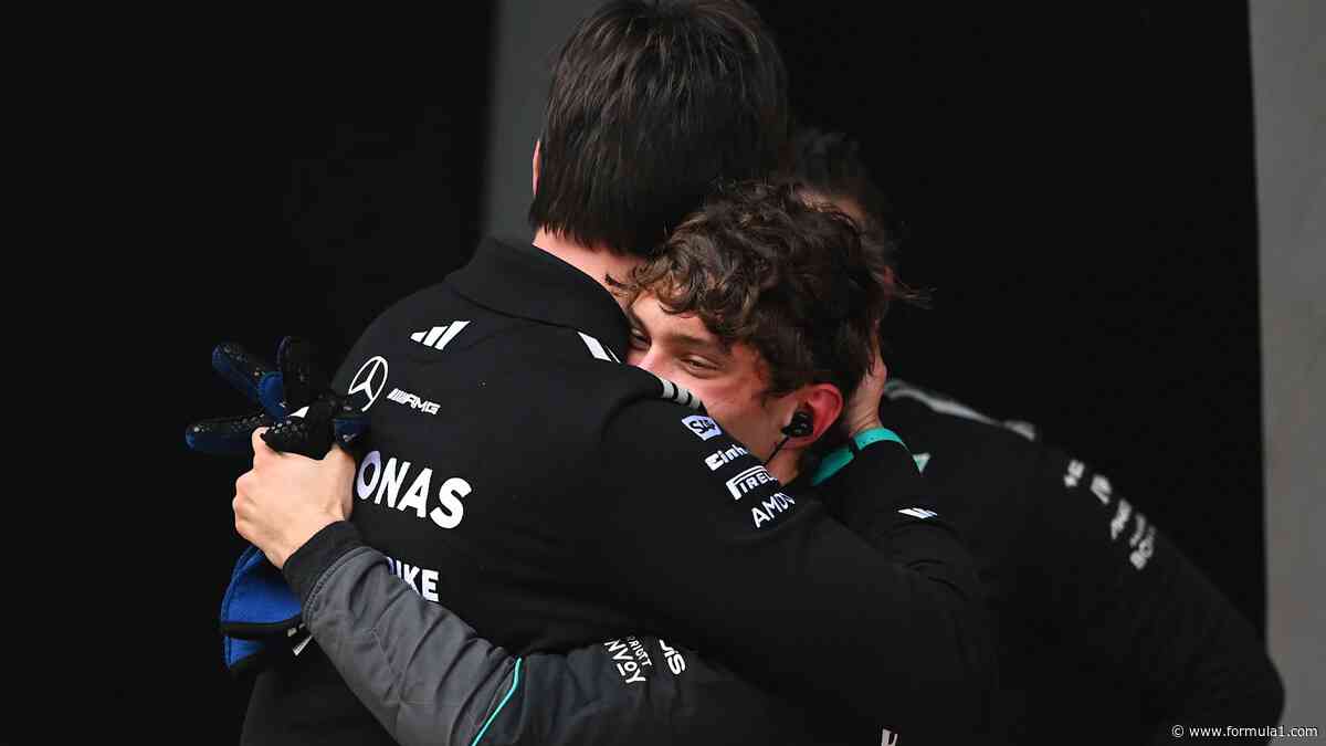 Wolff heaps praise on Antonelli for ‘amazing’ Monza charge
