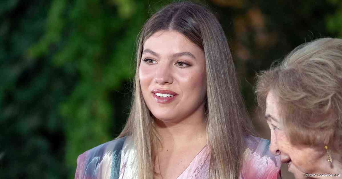 Universiteit wist niet dat Sofía (19) een Spaanse prinses is: ‘Het paleis heeft me nooit ingelicht’