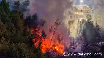 Huge inferno rips through scrapyard in Barnsley as firefighters battle to tackle blaze