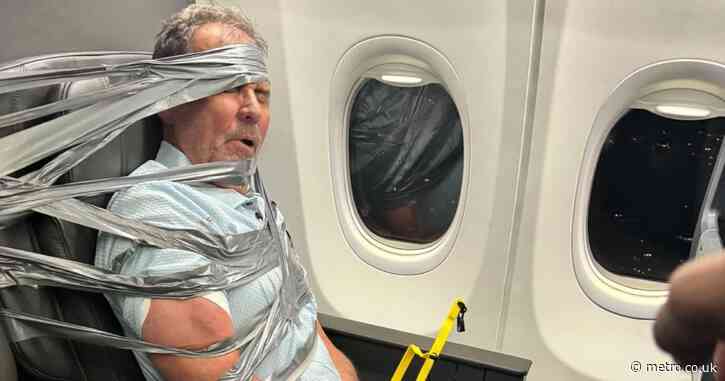 Air passenger held down with duct tape on American Airlines flight after ‘racist meltdown’ revealed