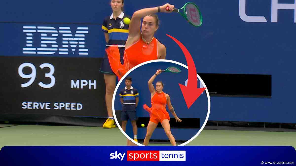 'I don't think, I've ever seen that' | Sabalenka has two unusual mishaps!