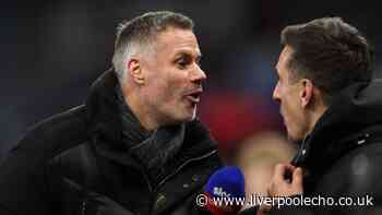 Gary Neville snaps at Jamie Carragher after 'disrespecting' Liverpool icon on Sky Sports