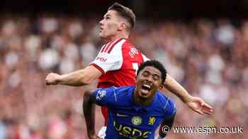 Arsenal vs. Chelsea LIVE: Premier League updates as Arsenal win 2-1 to maintain perfect start