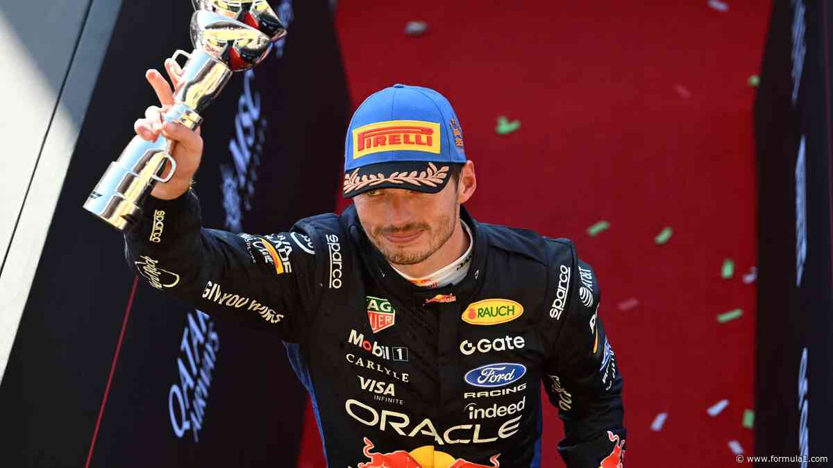 Verstappen happy with Monza P3 despite issue that ‘cost a lot’