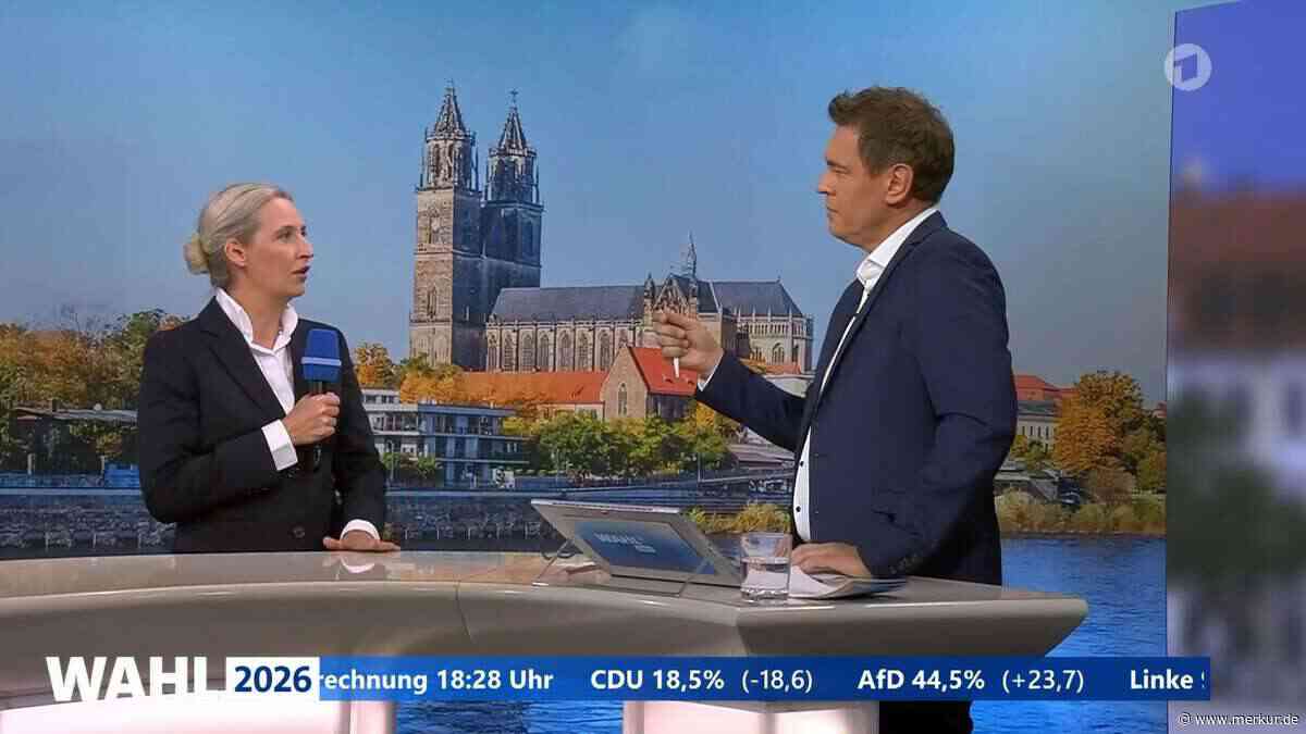 „Wird nie wieder eine Wahl gewinnen“: Nach Sachsen-Anhalt-Wahl rechnet Weidel mit der CDU ab