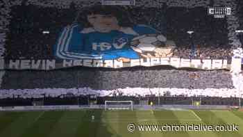 Hamburg display incredible Kevin Keegan tribute as Newcastle United legend honoured