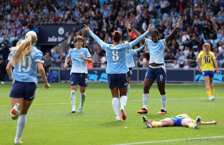 Manchester City get WSL title defence off to a flying start