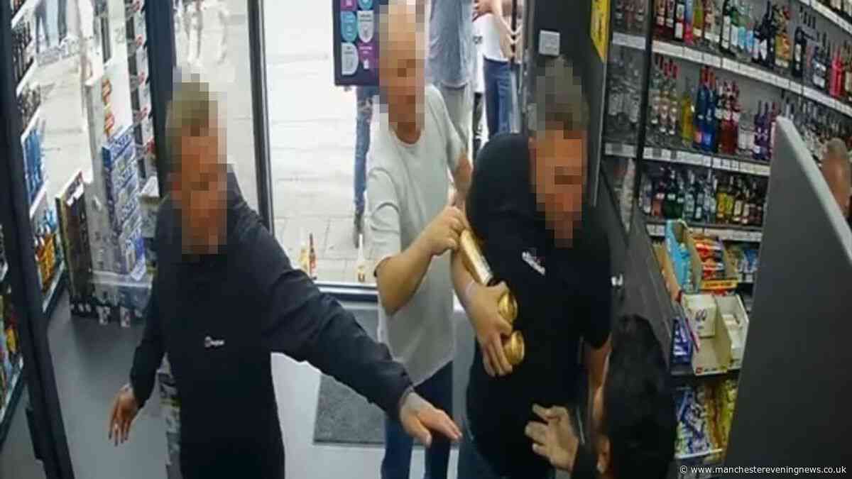 Coventry FC fans entered Droylsden shop, 'stole £250 worth of booze, assaulted staff and left' after Man City defeat