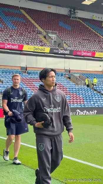 Arrived and focused 👊 #BurnleyFC #Football #efl
