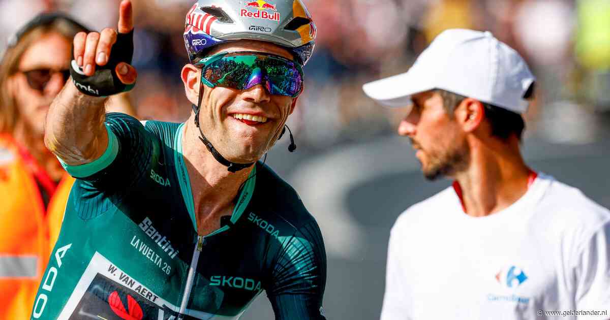 Wout van Aert toont zich zelfverzekerd in de Vuelta en zal voelen dat zijn WK-droom realistischer is dan ooit