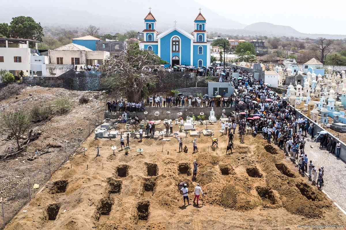 Teenagers and children among at least 25 killed after bus plunges into ravine on Cape Verde island