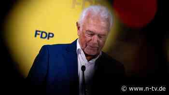 Nur noch in fünf Parlamenten: Chancenlose Kubicki-FDP fliegt aus dem nächsten Landtag
