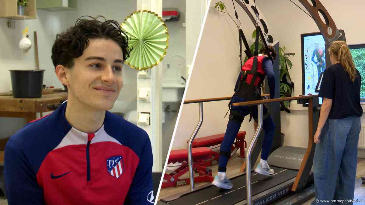 Van verlamming naar triatlon: Tibbe (17) werkt aan bijzonder doel