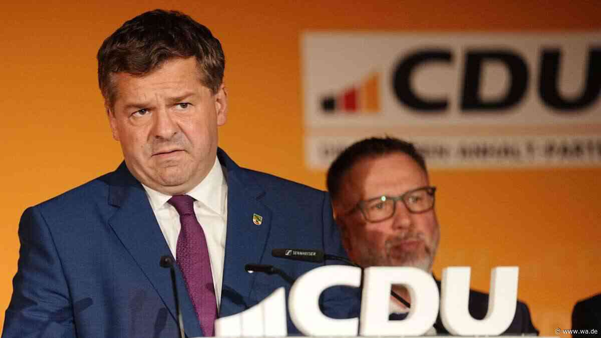 Desaströses Ergebnis bei Sachsen-Anhalt-Wahl: Schulze halbiert die CDU