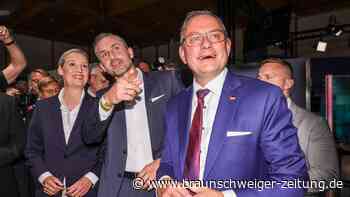 AfD-Chef erhebt Machtanspruch in Sachsen-Anhalt ++ Rücktrittsforderung an Schulze
