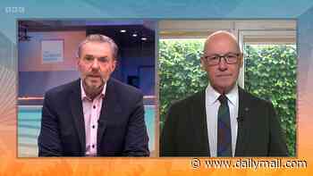 'Clueless' John Swinney fails to answer simple questions about his public sector reform sparking accusations he's out of his depth