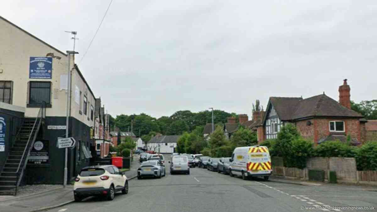 Man dies after emergency services rush to scene in Warrington