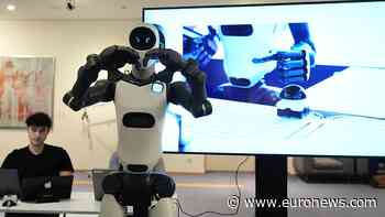 AI-powered robots showcased at European Parliament in Brussels