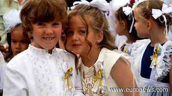 Kyiv school year begins under the shadow of air raid sirens