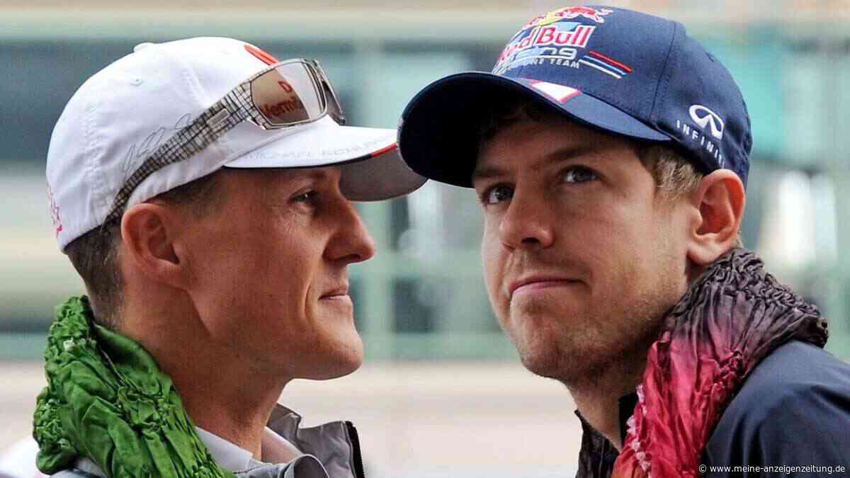 Vettel erinnert unter Tränen an Michael Schumacher: „Ich vermisse Michael“