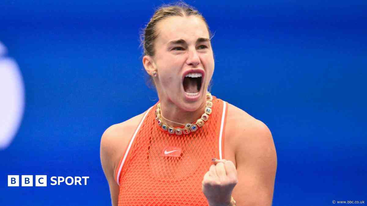 Sabalenka overcomes tricky Townsend test at US Open