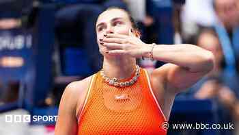 'It's so strong' - Sabalenka halts play over cannabis smell