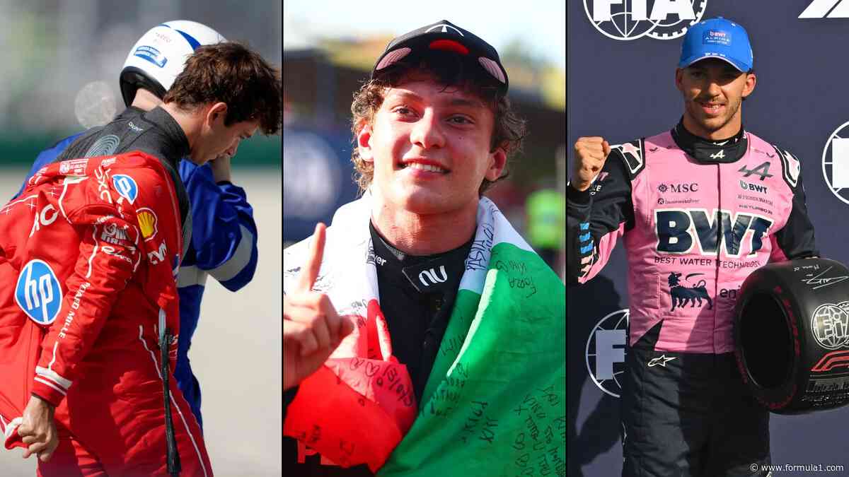 All the key moments from the 2026 Italian Grand Prix