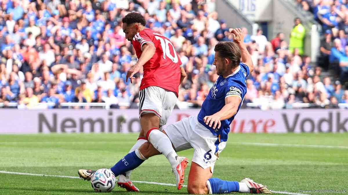 Everton receive instant referee verdicts on four controversial incidents vs Man Utd